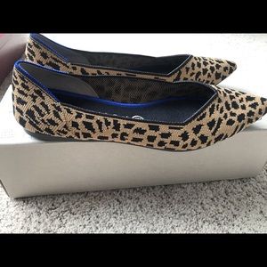 Rothy’s Pointe Leopard Size 9.5